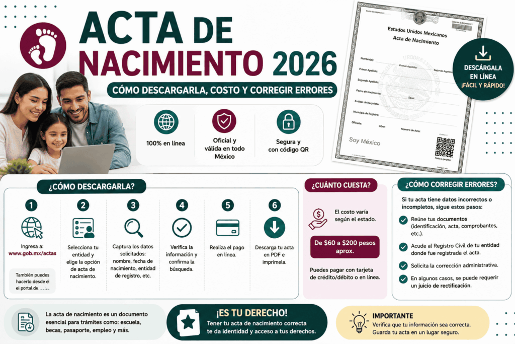 ACTA DE NACIMIENTO
